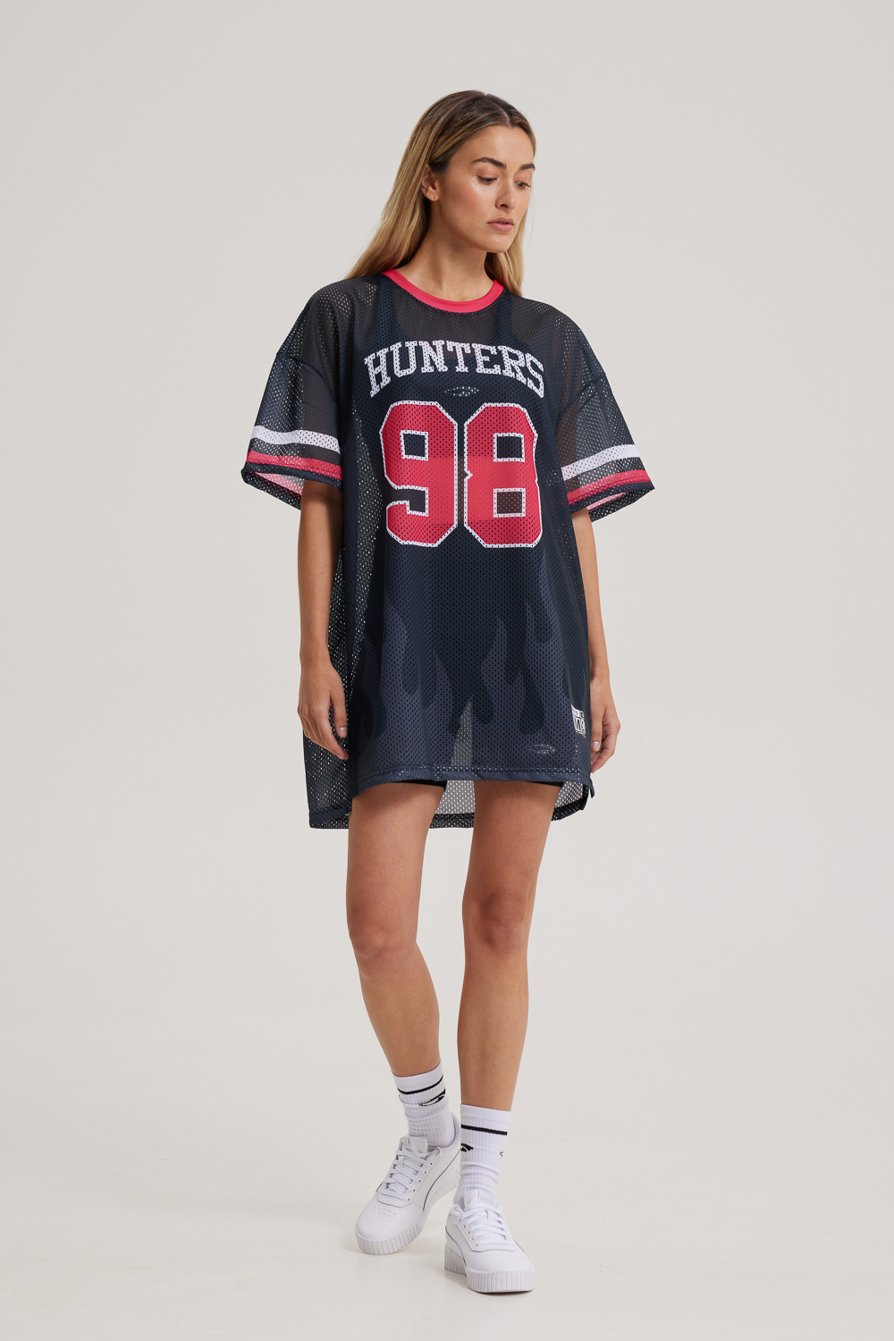 W RAGBI DRESS DENIM BLUE (24002150109)