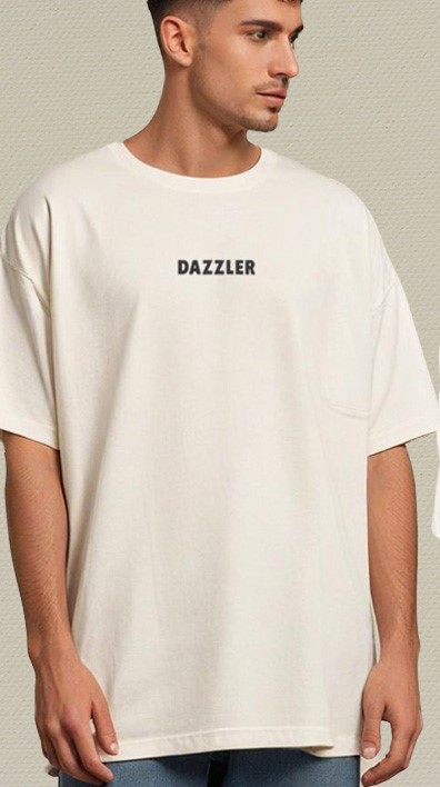 OVERSIZED T-SHIRT UNISEX LOGO DAZZLER
