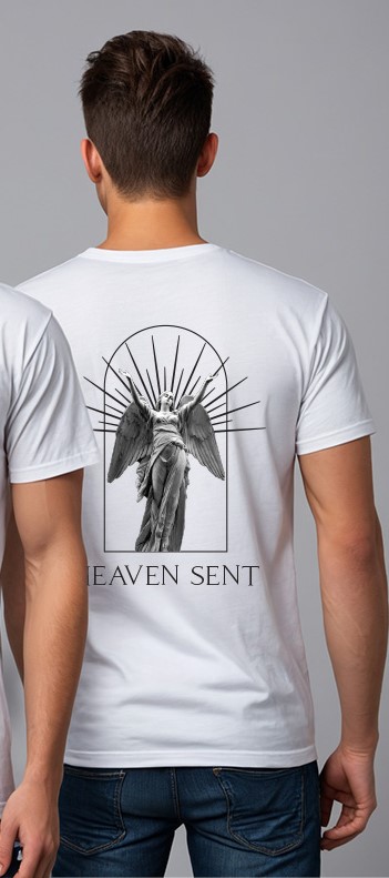 T-SHIRT UNISEX HEAVEN SENT DAZZLER