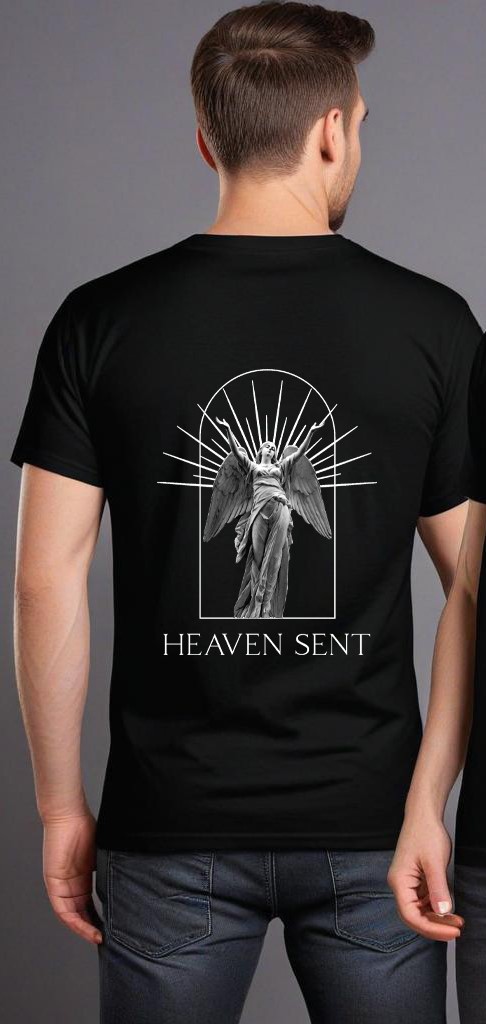 T-SHIRT UNISEX HEAVEN SENT DAZZLER