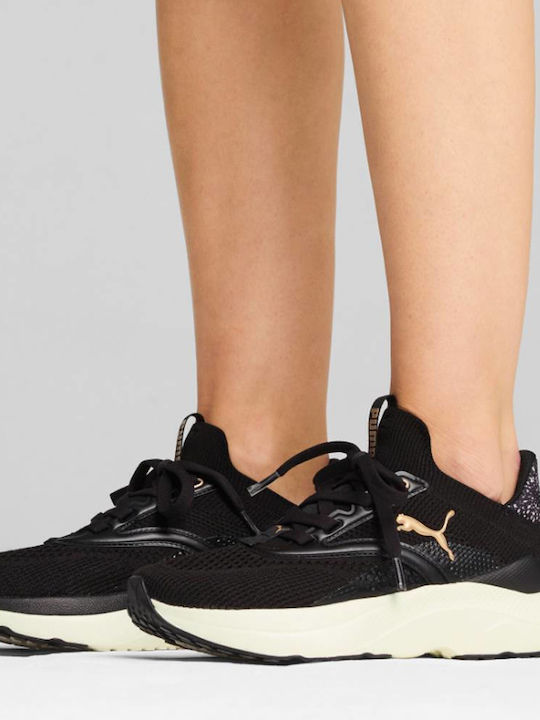 PUMA SOFTRIDE MAYVE MINIMA LEOPARD WNS ΥΠΟΔΗΜΑ RUNNING SNEAKERS (310162)