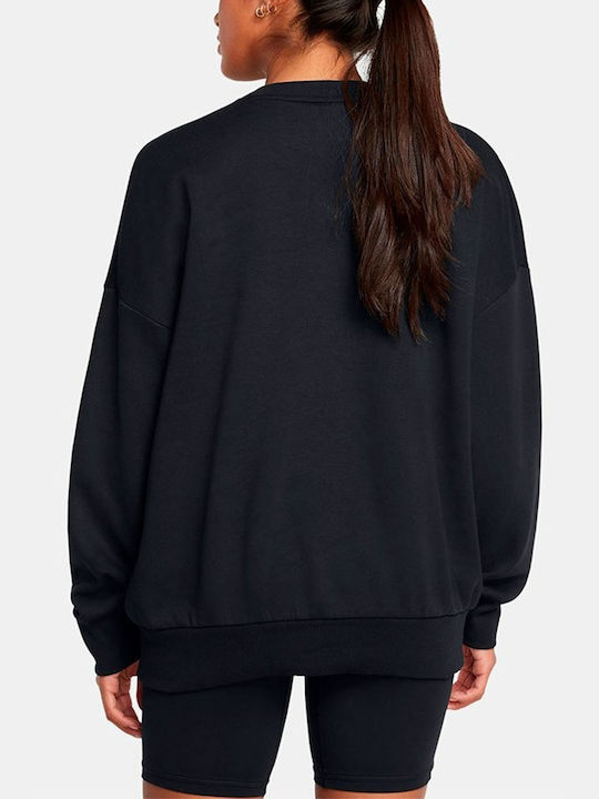 RIVAL FLEECE WORDMARKOS CREW ΜΠΛΟΥΖΑ ΜΑΚΡΥΜΑΝΙΚΗ UNDER ARMOUR 1386513