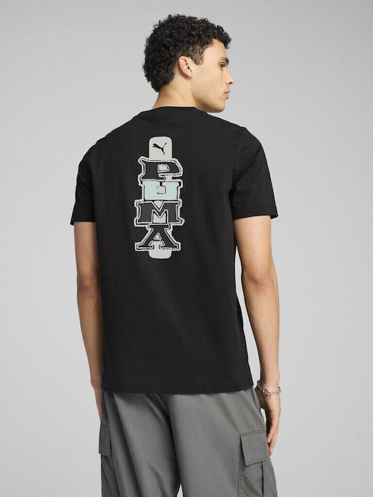 GRAPHICS PUMA Back Tee ΜΠΛΟΥΖΑΚΙ Κ/Μ