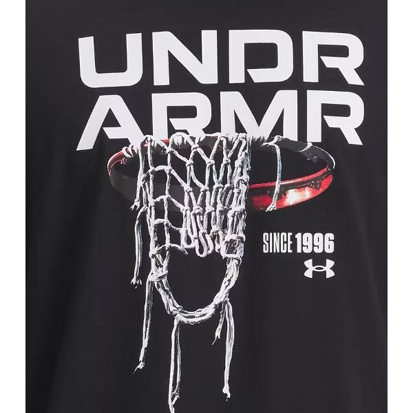 UA M 60/40s Hoops Net SS ΜΠΛΟΥΖΑΚΙ Κ/Μ