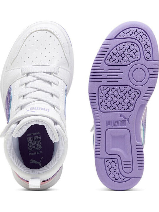 PUMA Rebound V6 Mid Bouncy Sky AC+PS ΥΠΟΔΗΜΑ BASKET LOW (398726)