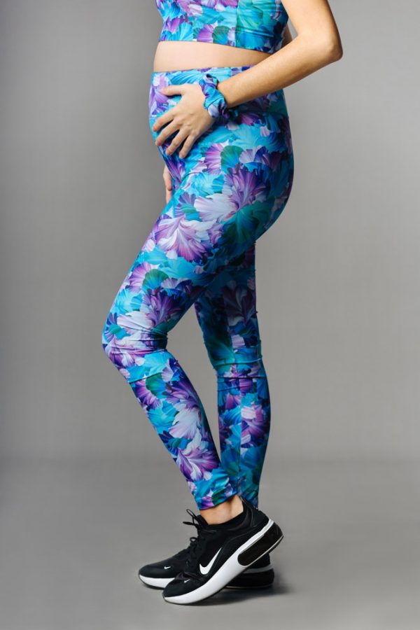 Blue Blossom Εμπριμέ Ματ Κολάν (Dazzler)