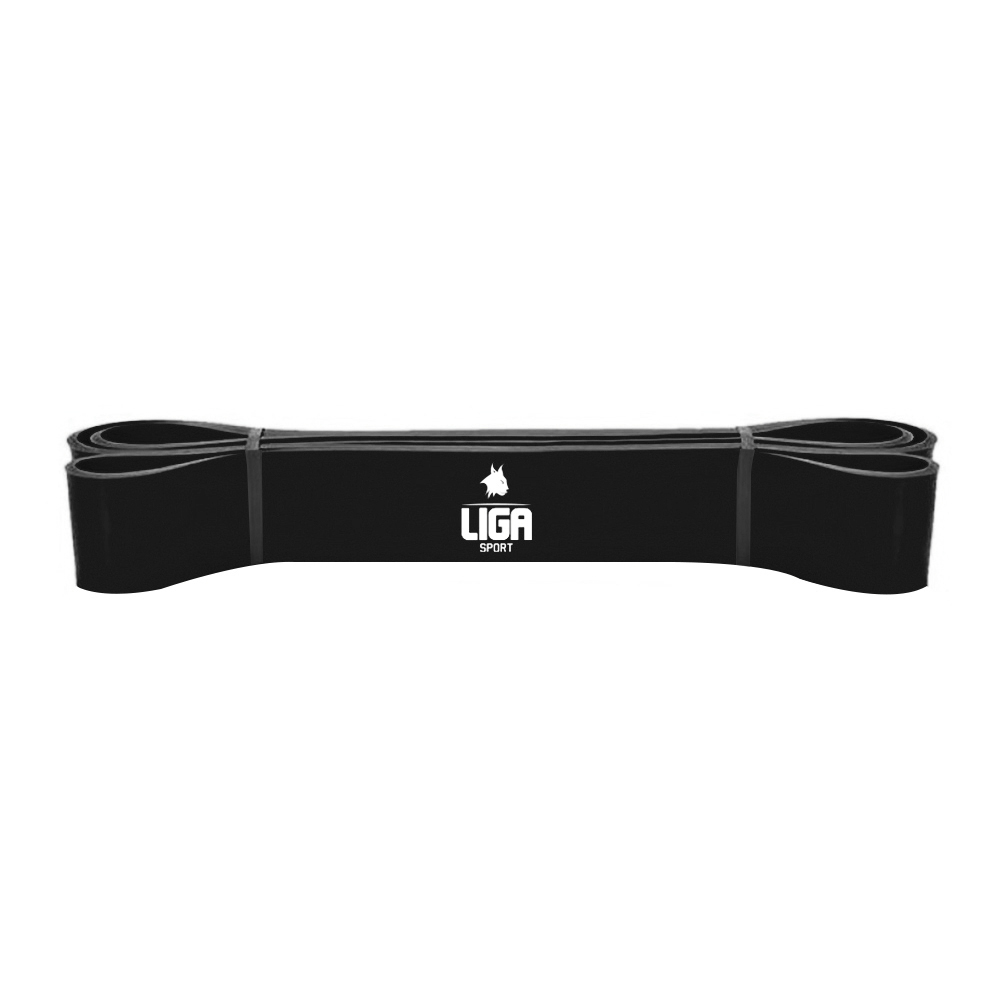 HLB-3 Λάστιχο αντίστασης heavy duty latex band  χρώμα μαύρο 208εκ*4,5εκ*4,5εκ LIGA