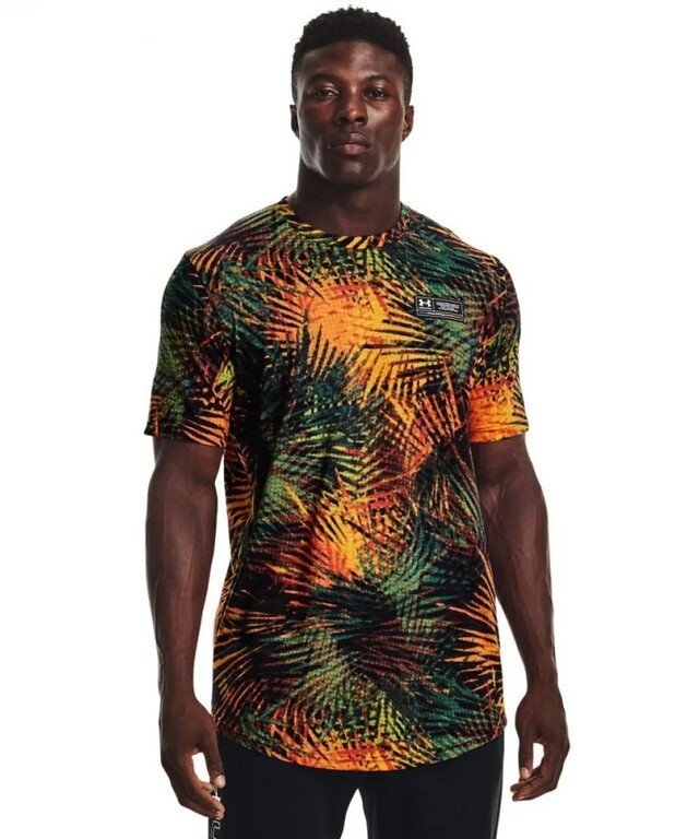 Under Armour Ανδρικό T-shirt Palm Print 1370517 