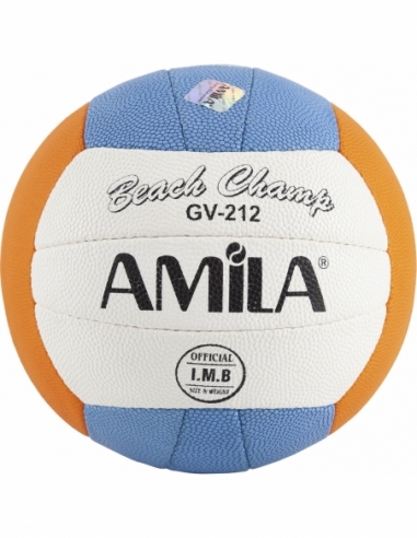 Μπάλα Beach Volley AMILA GV-212 Cyan-Orange Νο 5 41666 