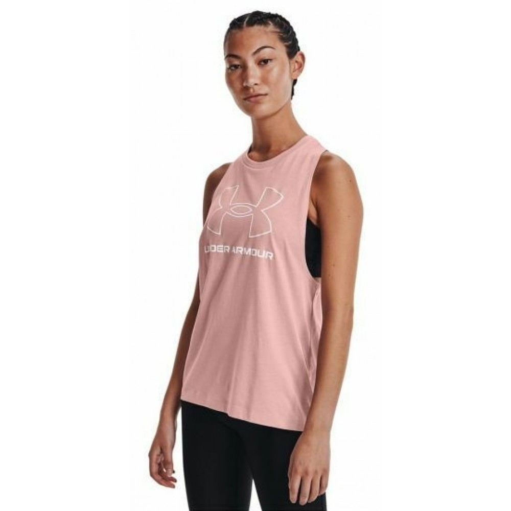 Under Armour Αμάνικη Γυναικεία Αθλητική Μπλούζα 1369886 