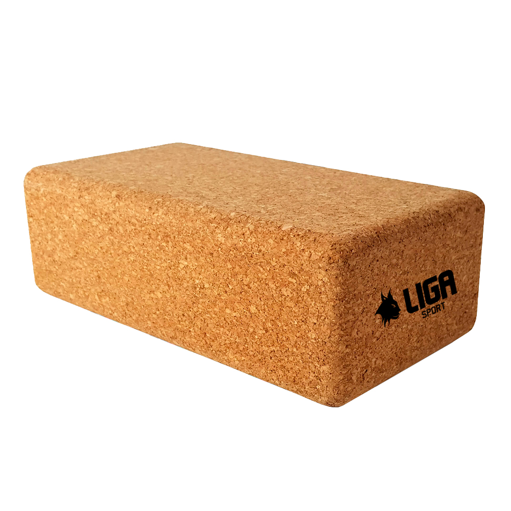 Τουβλάκι Yoga φελλού Cork Yoga block  LIGA 