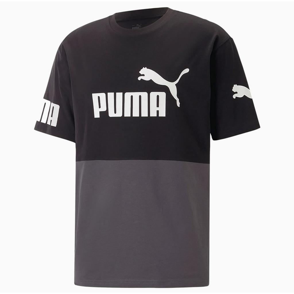 PUMA POWER Colorblock Tee Men's 673321