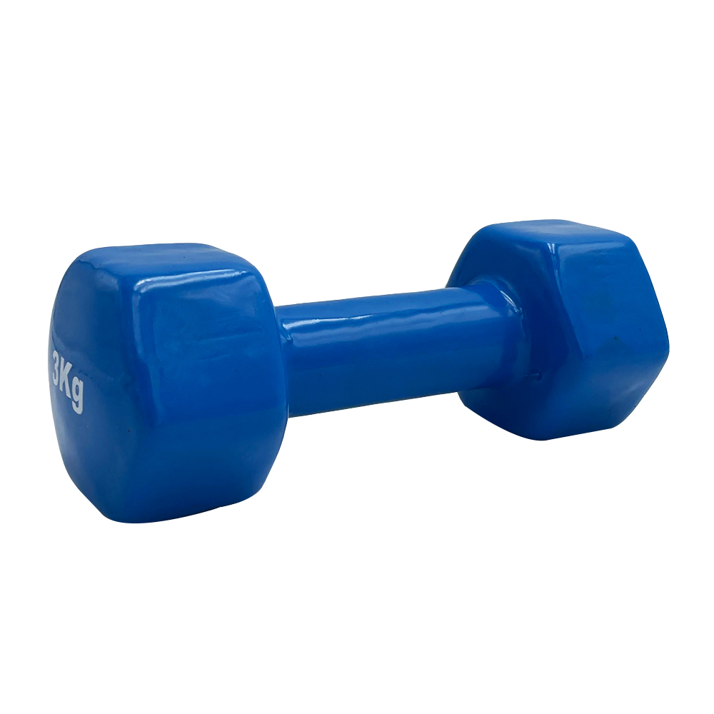 OEND390399-3-B VINYL DUMBBELL ΑΛΤΗΡΑΣ ΒΙΝΥΛΙΟΥ 3kg Μπλε LIGA