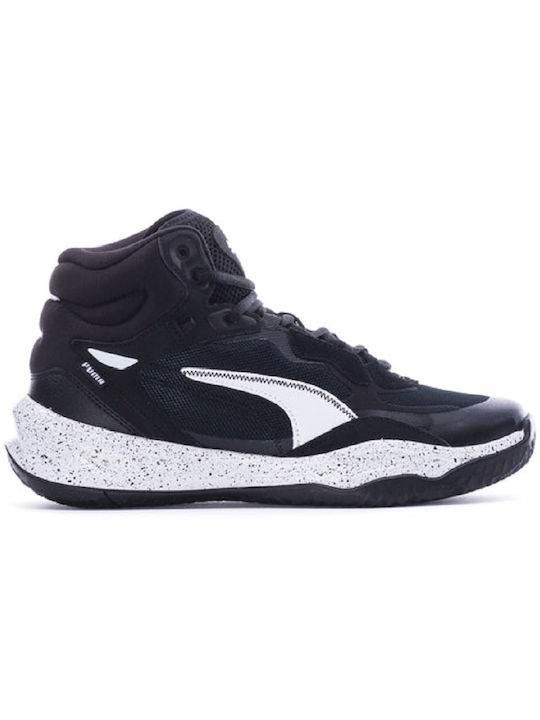 PUMA Playmaker Pro Mid Splatter ΥΠΟΔΗΜΑ BASKET SNEAKERS MID 379017