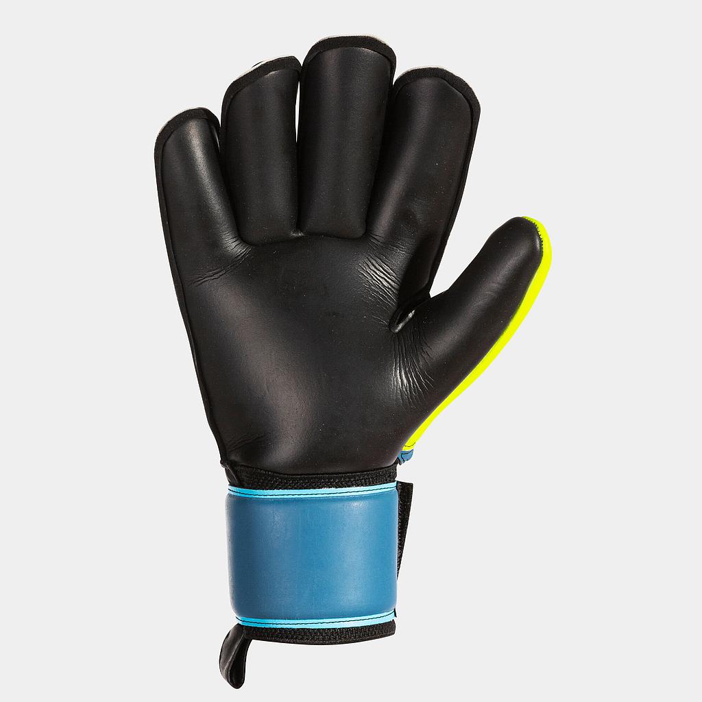 PREMIER GOALKEEPER GLOVES BLUE BLACK FLUOR YELLOW (401195)
