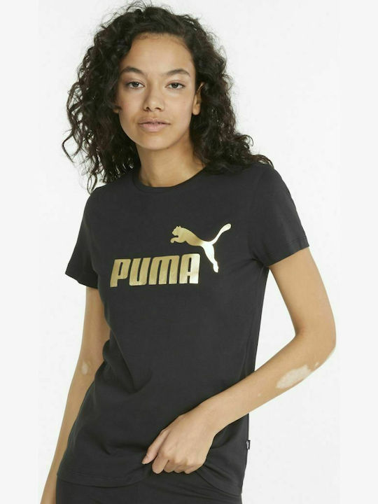 PUMA ESS+ Metallic Logo Tee (848303)