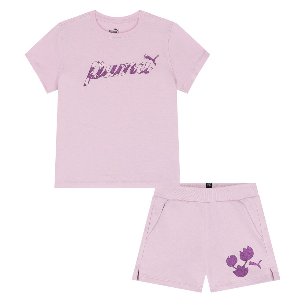 PUMA BLOSSOM Tee & Shorts Set GIRLS ΦΟΡΜΑ 680320