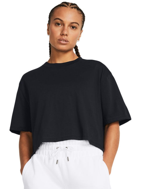 UA Campus Boxy Crop SS ΜΠΛΟΥΖΑΚΙ Κ/Μ (1383644)