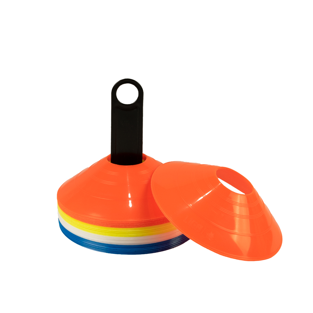 ΚΩΝΟΙ ΠΡΟΠΟΝΗΣΗΣ (ΣΕΤ 40ΤΜΧ ΜΕ ΔΙΧΤΥ) TRAINING CONES - LIGA (YN-001-MK-888)