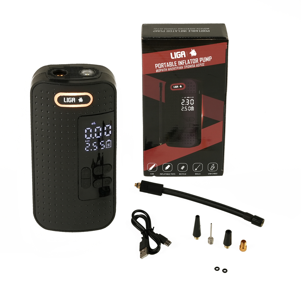 Ηλεκτρική τρόμπα αέρος φορητή (Portable electric air pump) LIGA