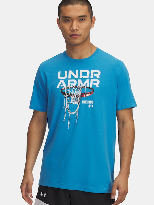 UA M 60/40s Hoops Net SS ΜΠΛΟΥΖΑΚΙ Κ/Μ