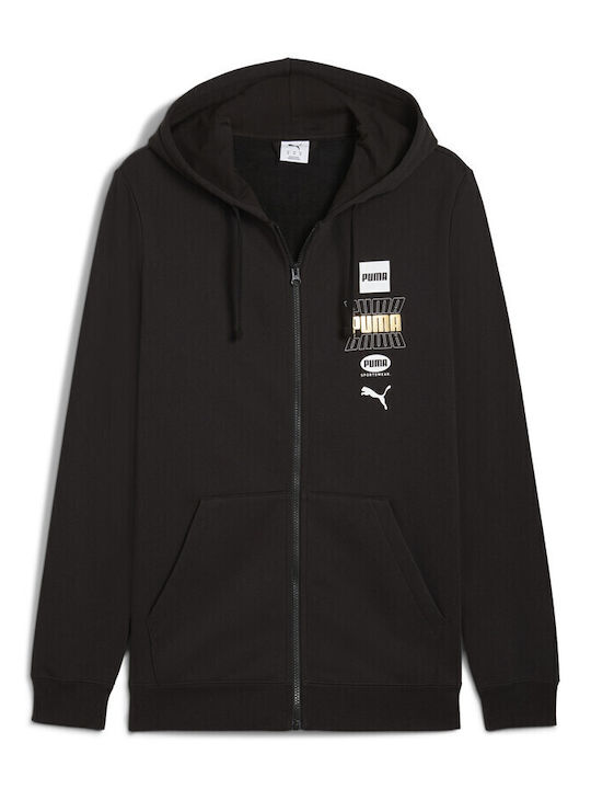 ESS LOGO LAB Holiday FZ Hoodie FL ΖΑΚΕΤΑ PUMA (688191)