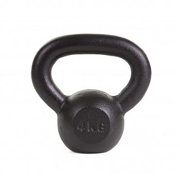 CX-DB602-4 KETTLEBELL BLACK MATT 4KG
