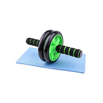 AR-G Roller κοιλιακών με μικρό στρώμα για τα γόνατα ΠΡΑΣΙΝΟ LIGA 