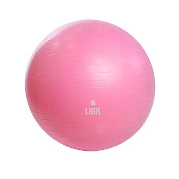 GBL-R Μπάλα γυμναστικής 65cm Gym Ball  ροζ LIGA 