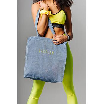 Μπλε Τσάντα Shopper Dazzler 