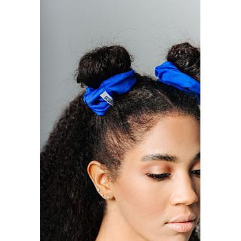 Denpasar Μπλε Ηλεκτρίκ Γυαλιστερό Scrunchie Dazzler 