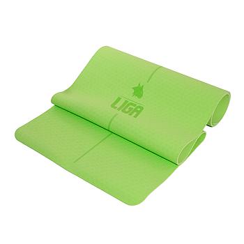 Στρώμα yoga TPE yoga mat original 185εκ 68εκ 0 6εκ πρασινο  LIGA 