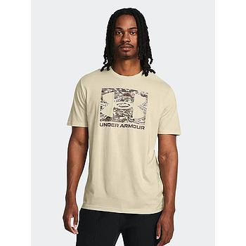 UA ABC CAMO BOXED LOGO SS T-SHIRT 1361673
