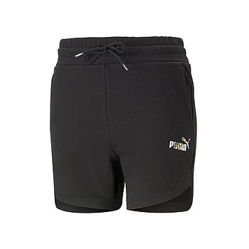 PUMA ESS + Love is Love 5" High Waist Shorts Women's 673674