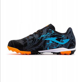 SUPER COPA JR 2431 NEGRO TURQUESA TURF