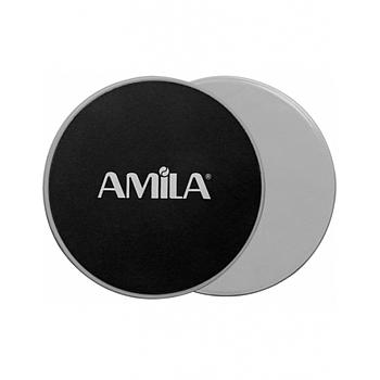 Δίσκοι Ολίσθησης AMILA Gliding Pads Γκρι (95953)