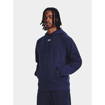 UA RIVAL FLEECE HOODIE ΜΠΛΟΥΖΑ ΜΑΚΡΥΜΑΝΙΚΗ (1379757)